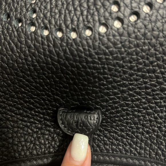 BNIB Hermès Black Mini Evelyne II TPM 16 Taurillon Clemence Gold Hardware 2023 - Picture 16 of 17